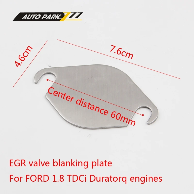 4pcs EGR valve blanking plate for FORD 1.8 TDCi Duratorq engines egr