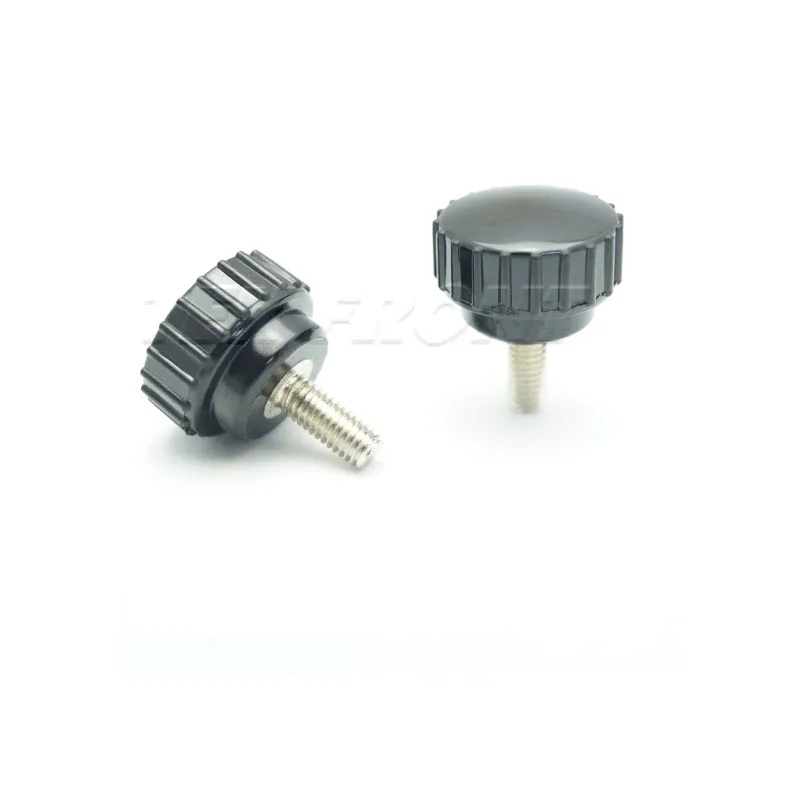 M5 수나사 (10-50) mm 베이클라이트, 널링 그립 손잡이