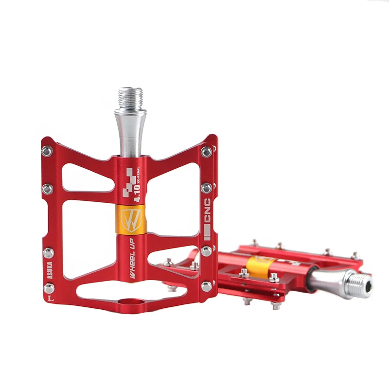 

WHEEL UP 4 Bearing bike pedal aluminium bmx road mtb mountain bike pedals ultra-light antiskid for bicycle parts 2017 new tough