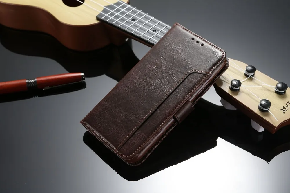 Luxury Leather case for iPhone 5 5S SE 6 7 8 Plus X Case Wallet Flip Case For iPhone Xs XR Xs Max Card Slots Phone Cover Coque