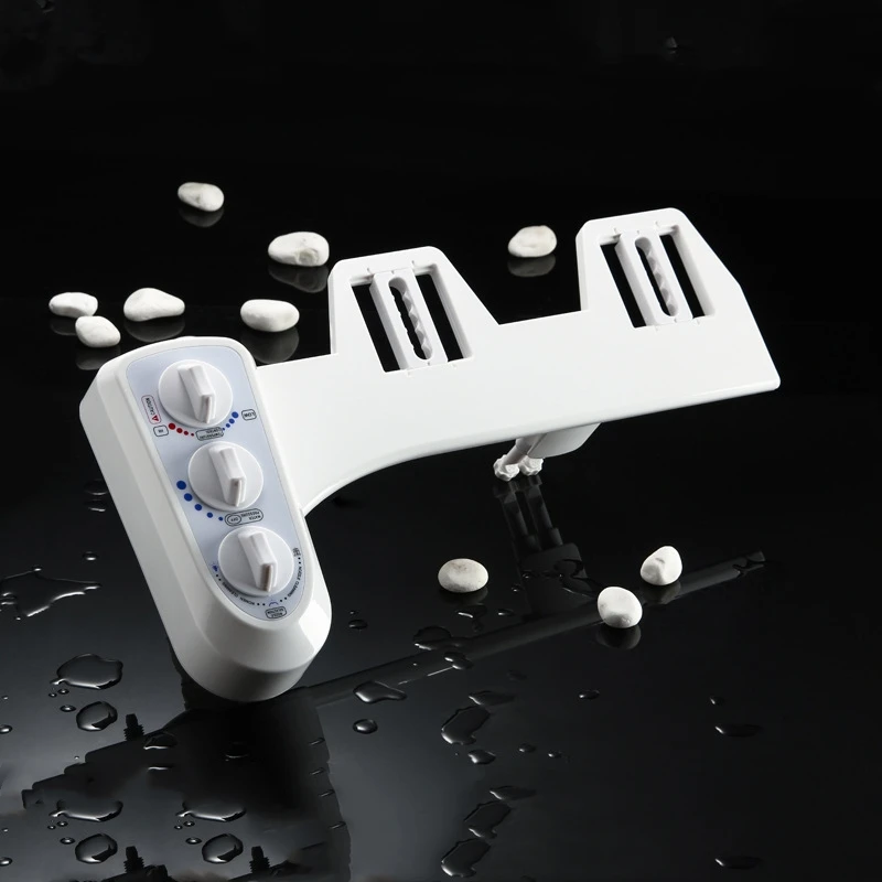 Hot and Cold Bidet for Non Electric Mechanical Bidet Toilet Seat