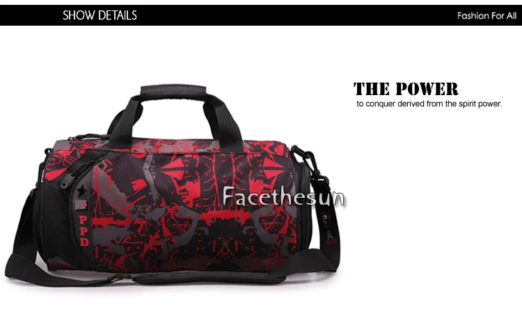 Womens mens travel gym sport bag DP7741-5