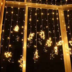 10 м Внешний светодиодный экран Light 100 светодио дный Фея Строка свет чистый Graland Свет Рождества для Рождество Новый Год Вечерние праздничного
