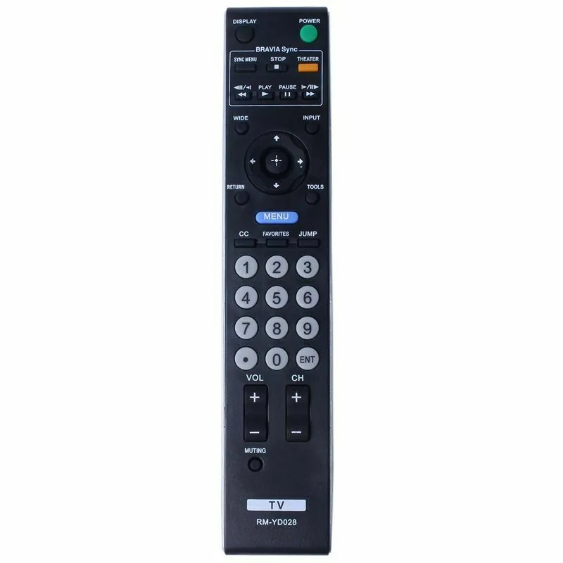 Для SONY RM-YD028 замена пульта дистанционного управления для телевизора KDL40S5100 KDL32LL150