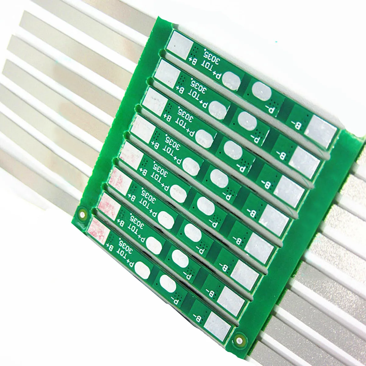 

10pcs 3A BMS Protection Plate for 1S 3.7V 18650 Li-ion lithium Battery Cell + Solder Belt