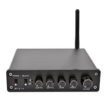 Tpa3116 Subwoofer Bluetooth Amplifier Hifi Tpa3116D2 2.1 Channel Digital Audio Amplifiers 50W x 2+100W Dc12-24V tpa3116 2 1 digital audio amplifier board tpa3116d2 subwoofer speaker amplifiers dc12v 24v 2 50w 100w