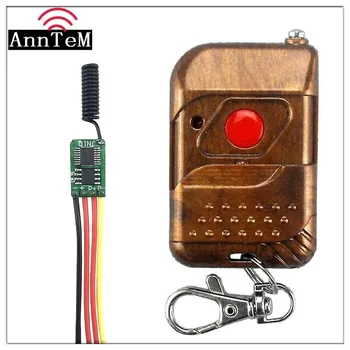 

Wireless Remote Control Switch 433mhz rf Transmitter Receiver kit 3.7v 5v 6v 9v 12v Battery Power Mini Small Controller Module