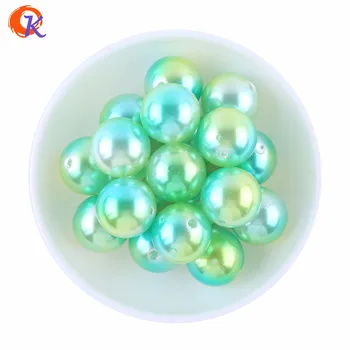 

Cordial Design 100pcs/lot 20mm Fashion Jewelry Handmade Beads Gradual Mix Three Colors Chunky ABS Pearl For Necklace CDWB-701281