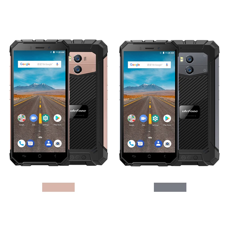 Ulefone Armor X IP68 водонепроницаемый мобильный телефон Android 8 1 5 &quotHD четырехъядерный 2 ГБ