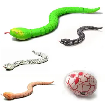 

Pet Supplies Gadgets Jokes Rattle Machine Remote Control Snake Radio Control Toys For Pet Cat or Small Dogs Children Toys