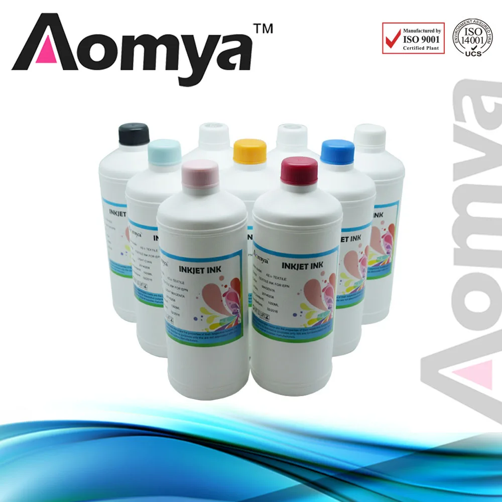 Пигментные чернила Aomya 1000 мл x 8 бутылок совместимые с HP70 используемые для