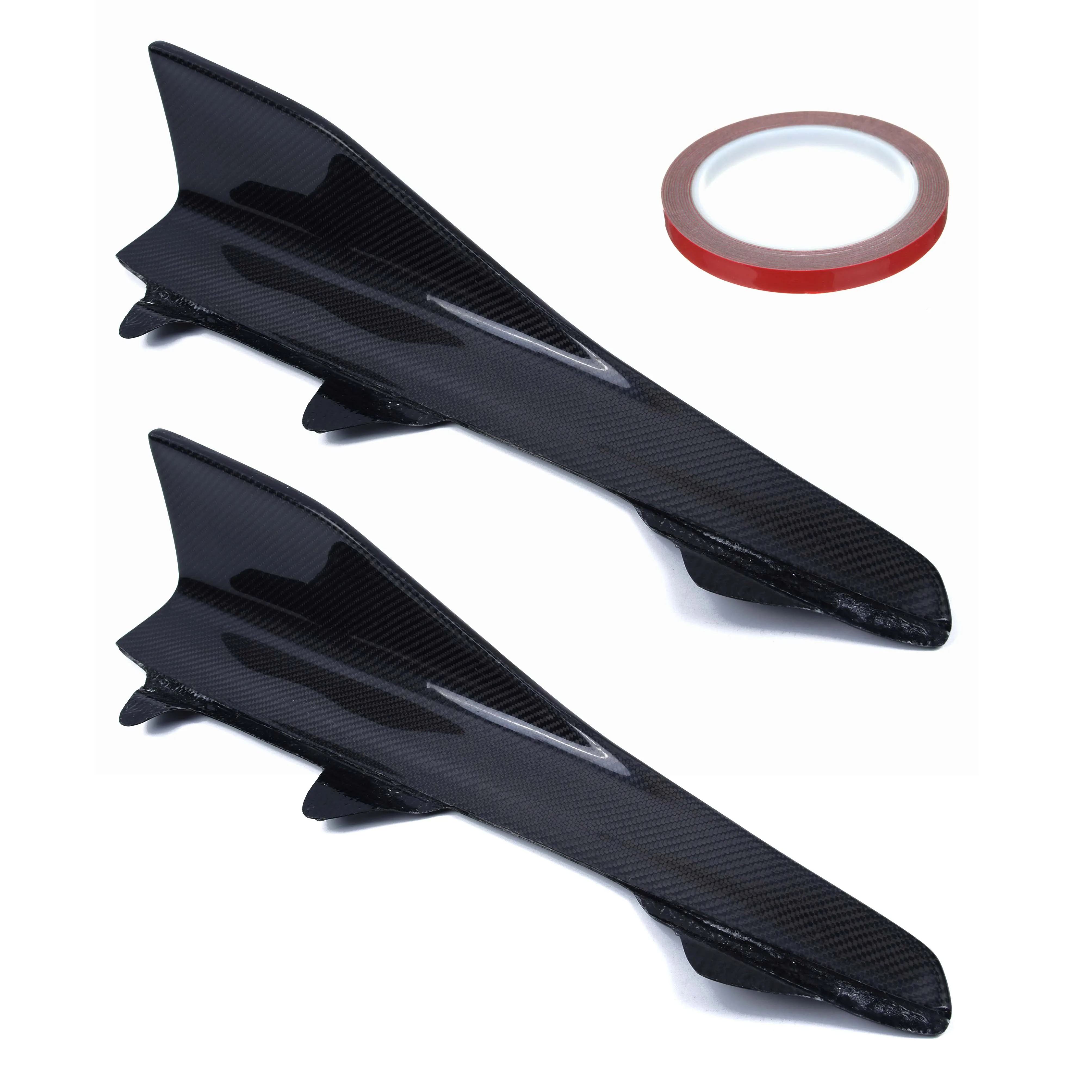 

2pcs P Style Full Real Carbon Fiber Side Skirt Lip Fits For F87 M2 2015 Up