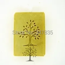 Дерево шаблон Мини поделки мыло штамп Глава Печать с ручкой 38*45 мм(na051