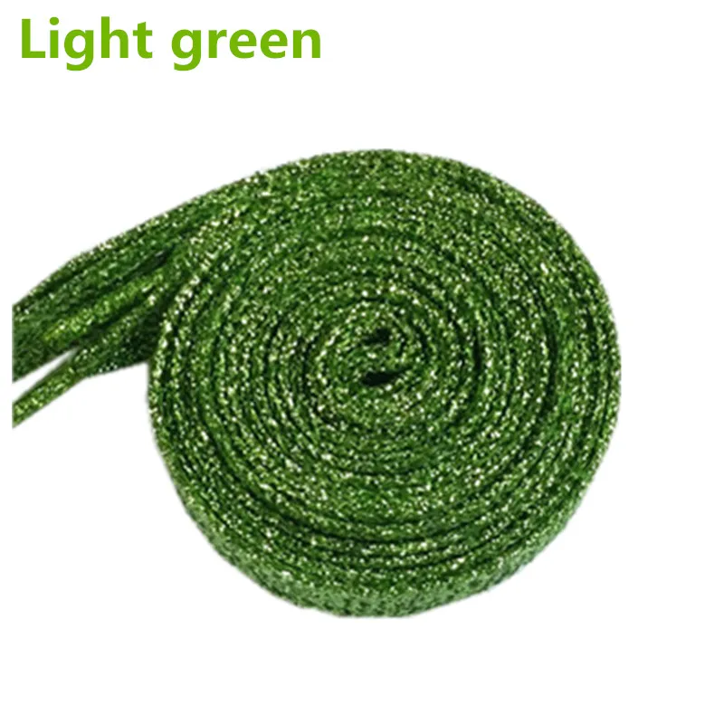 cadarços brilho brilhante bootlaces sparkly plana laços cor de natal cadarços