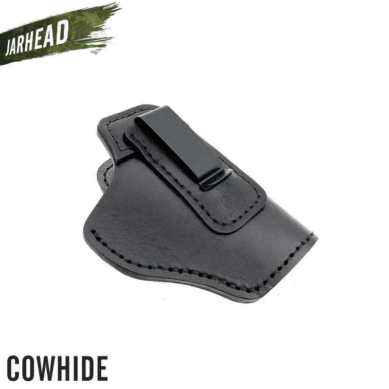 Чехол кобура из воловьей кожи IWB Для Пистолетов Glock 17 19 22 23 43 P226 P229 Ruger Beretta 92 M92 s &