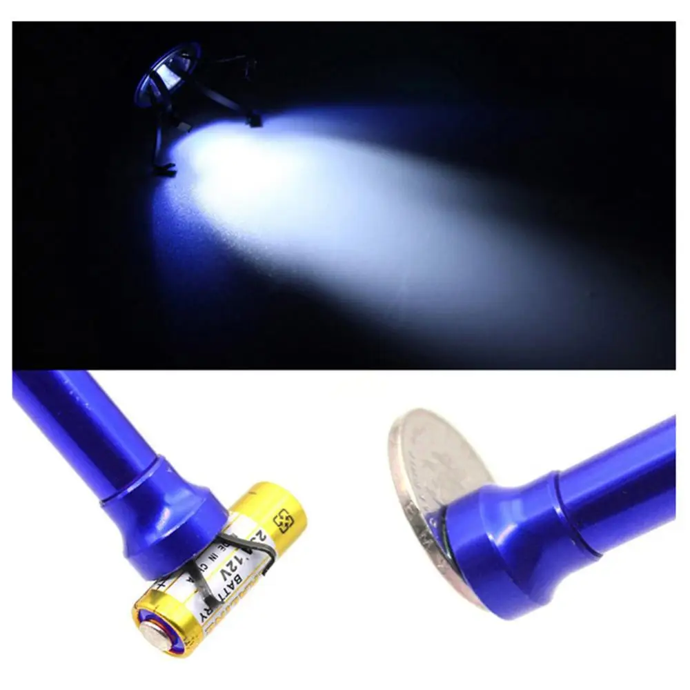 

Flexible Aluminum Tube 4 Claws LED Light Magnetic Pick Up Clip Toilet Clamp Tool