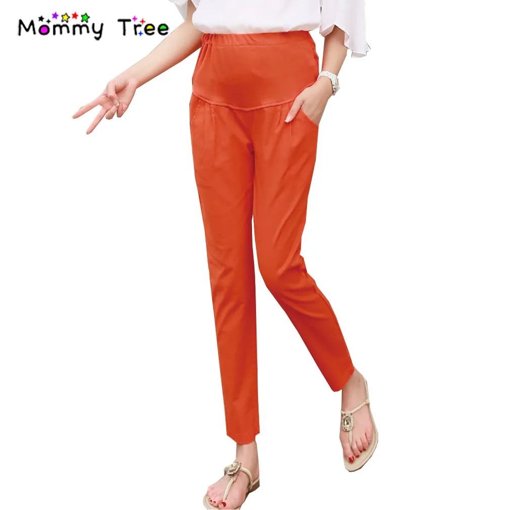 high waisted maternity trousers