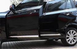 Для VOLVO XC90 2015 2016 2017 2018 ABS хромированный внешние кузова литья Обложка украшения отделка 4 шт. стайлинга автомобилей