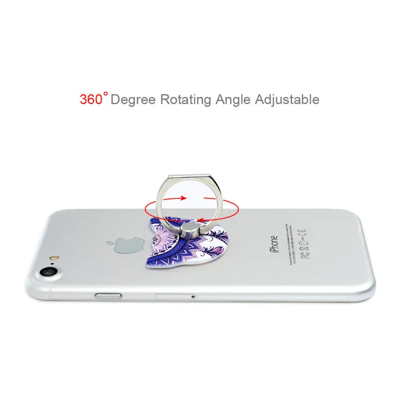 Turata Flamingo Phone Holder Socket Universal Finger Ring For iPhone SE Samsung HUAWEI Xiaomi Smartphone IPAD Car Mount Stand
