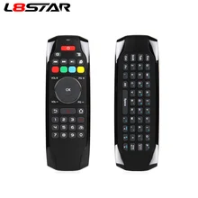 L8STAR G7 2,4G Fly Air Мышь с ИК обучения Функция Беспроводной мини клавиатура универсальный пульт дистанционного Управление для Smart ТВ коробка