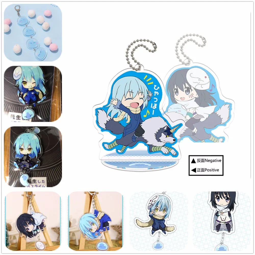 

That Time I Got Reincarnated as a Slime Cosplay Pendants Key Rings Xmas Collection Key Chain For Girlfriend Gift