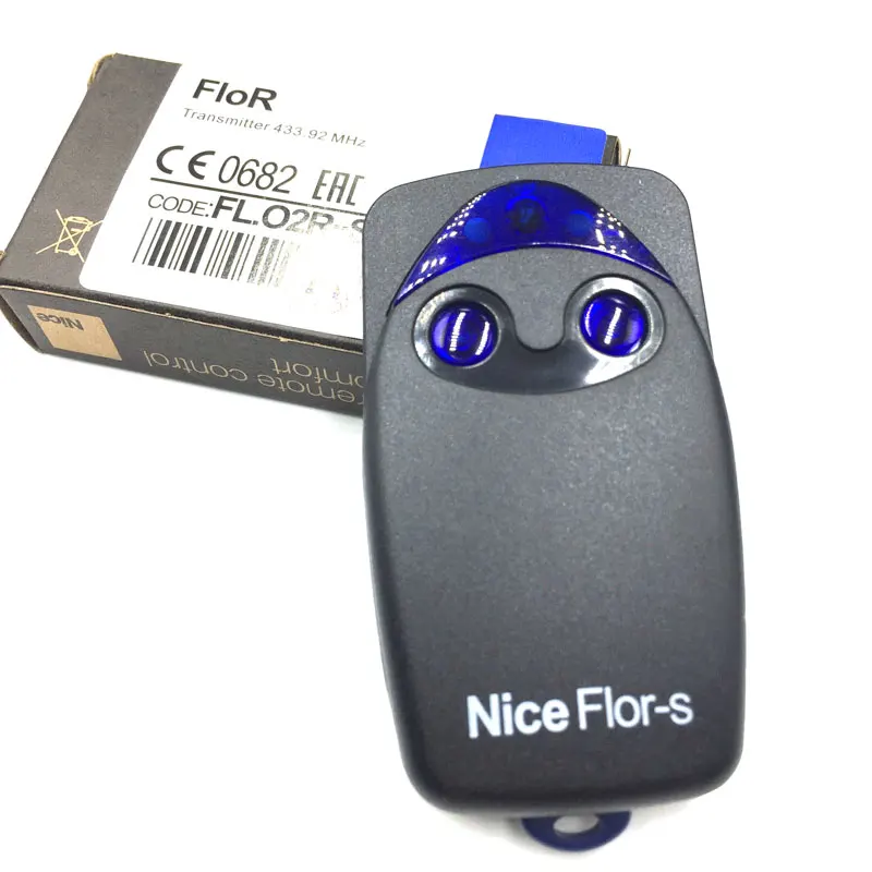 

50 x For NICE FLO2R-S Garage Door Opener Radio Control NICE Transmitter 2 button Rolling code Remote Key FOB
