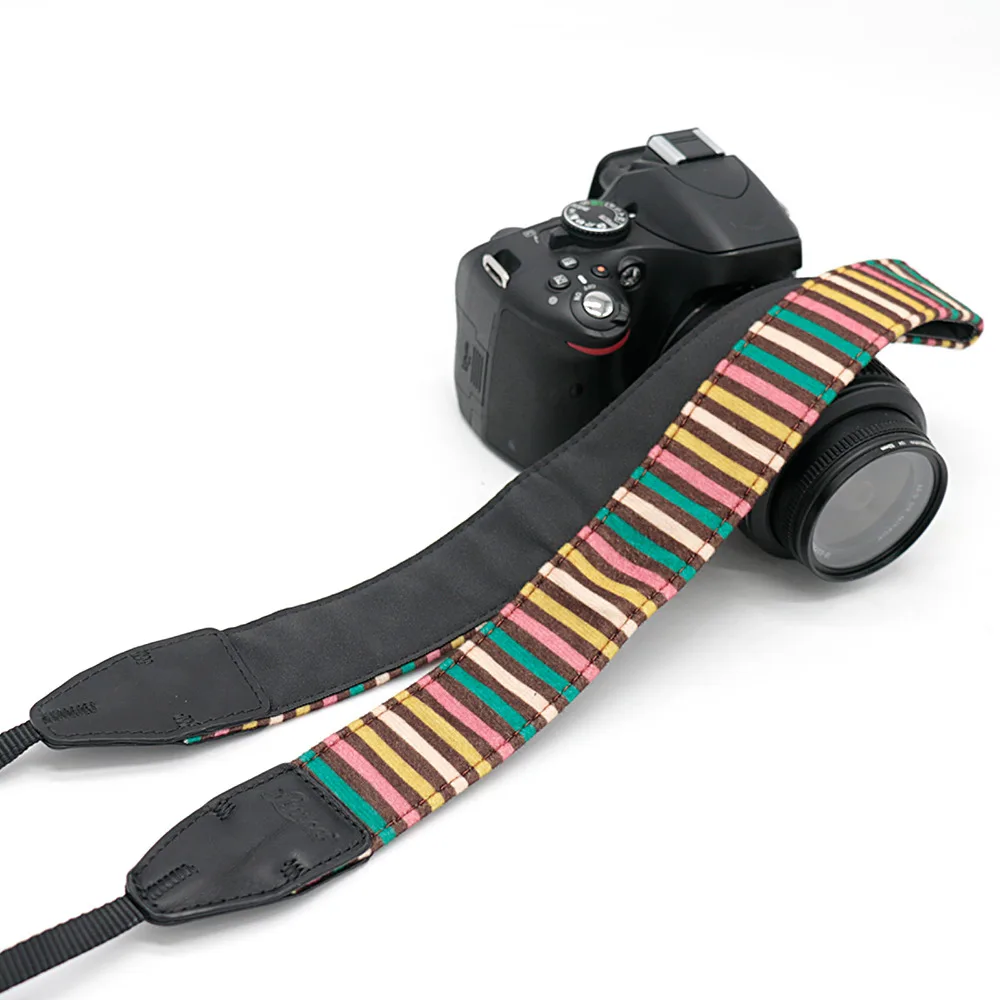 LE 07 Fashion High Quality Camera Strap Shoulder Neck Belt For Canon