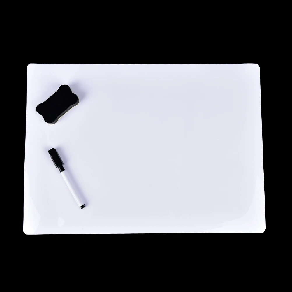 30x21 см съемная Доска сообщения доска-планшет доска напоминаний ручка ластик магнит гибкий магнитный холодильник записывающая доска