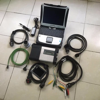 Preise Super MB Star C5 SD Verbinden C5 Neueste V 2020,06 Mb Stern C5 Software Multi-sprache Mit Militär Für P Anasonic Laptop CF-19 4gb