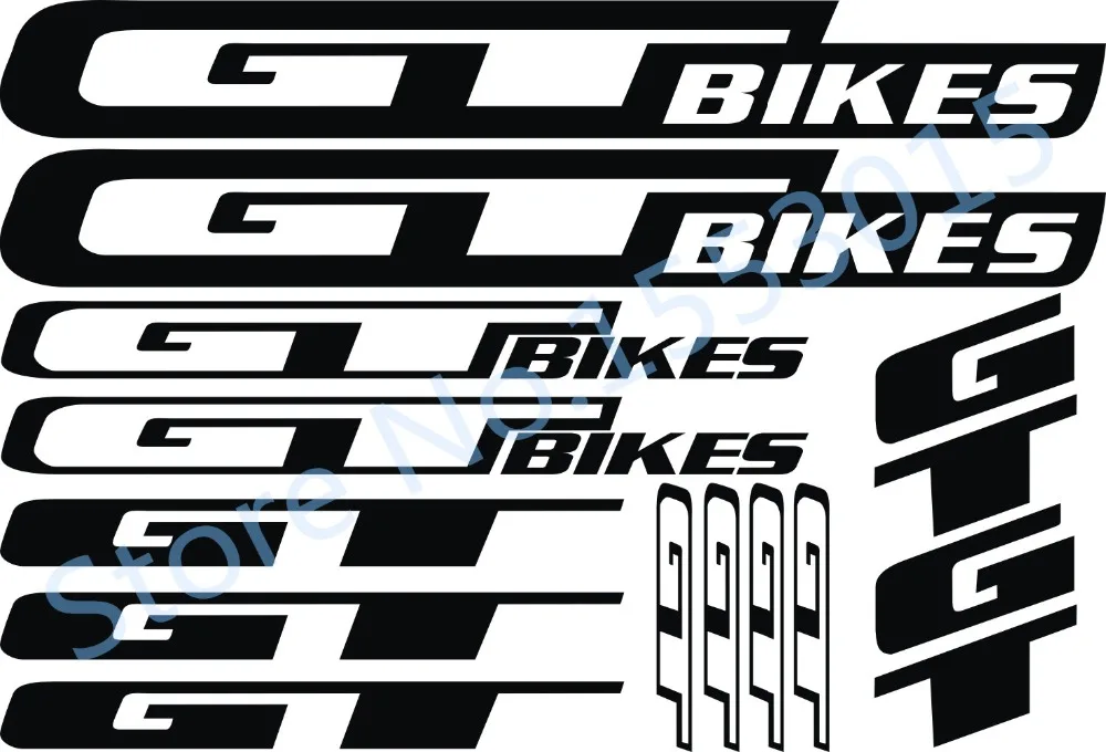 Buy Reflective Road bike wheel frame decal bisiklet aksesuar sticker for G&T