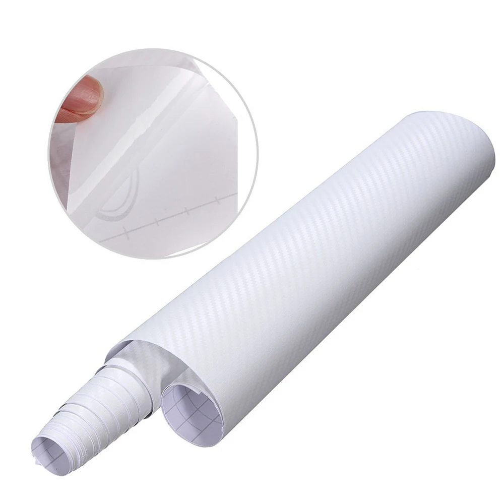 Self adhesive DIY Vinyl Roll 3D Carbon Fiber Car Vinyl Wrap Auto Vinyl