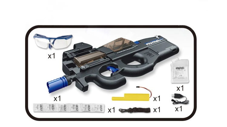 Eva2king граффити издание P90 электрический игрушечный пистолет Пейнтбол живой CS штурмовой Бекас оружие мягкая вода пуля всплески пистолет на открытом воздухе игрушка