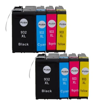 

2set compatible ink cartridge replacement for hp 932 933 932XL fficejet Pro 6100 6600 6700 7110 7612 H611a H711a H711n printer