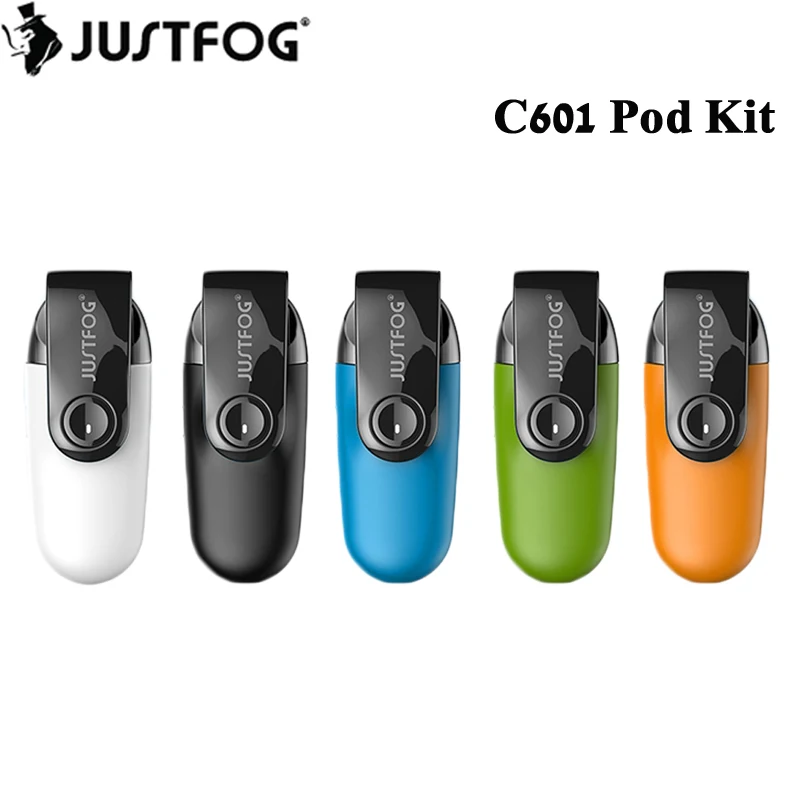 Оригинальный JUSTFOG C601 Pod набор 650 мАч аккумулятор с многоразовым 1 7 мл баком