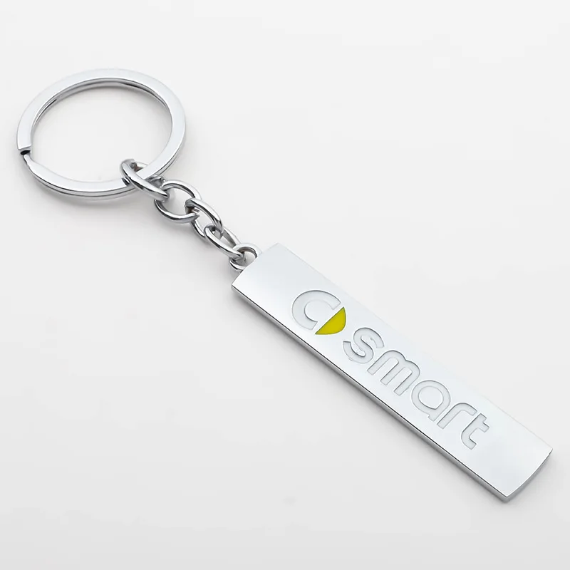 Car Key Holder Rings Chain For Smart Fortwo Forfour 453 451 450 Keychain Keyring Gift Creative Auto Accessories | Автомобили и