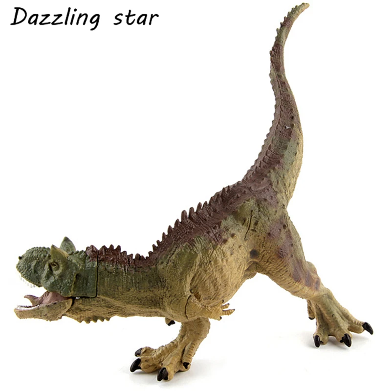 

2019 carnotaurus dinosaur toys Model animal 18cm Children's gift PVC material simulation model dinosaur Model Kids Gifts