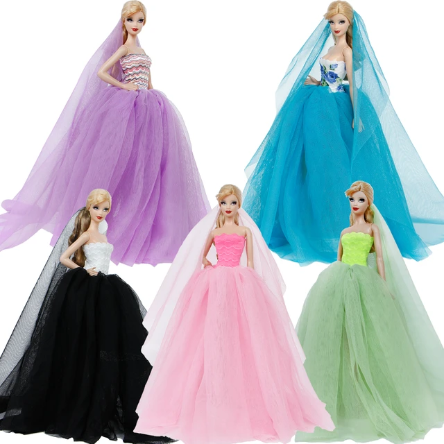 how to make barbie doll dresses