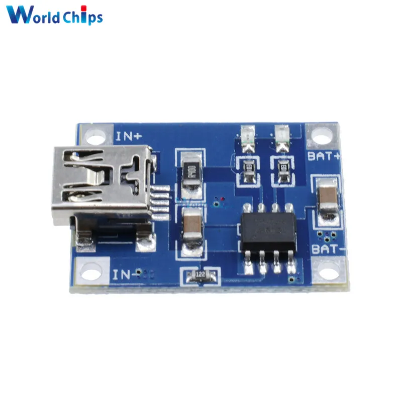 Зарядный Модуль TP4056 BMS 18650 10 шт. защитная плата для зарядки литиевой батареи Micro USB