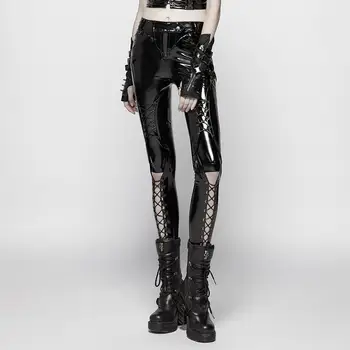 

Punk Rave Women's Punk Bright PU Leather Leggings WK343XCF