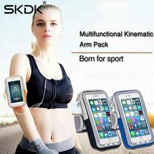 SKDK летний 1 шт. нарукавная повязка для бега водонепроницаемый держатель для сотового телефона для ночного бега фитнес-спортзала спортивные iPhone для женщин