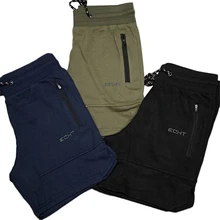 2019 Men Casual Shorts Solid Color Straight Shorts Male Fitness Fashion Bodybuilding Shorts Brand Trend Menswear 2019 Men Casual Shorts Solid Color Straight Shorts Male Fitness Fashion Bodybuilding Shorts Brand Trend Menswear