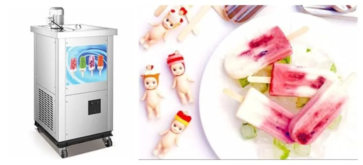 Хорошее качество большое производство Одиночная форма для мороженого палочка машина для мороженого на продажу