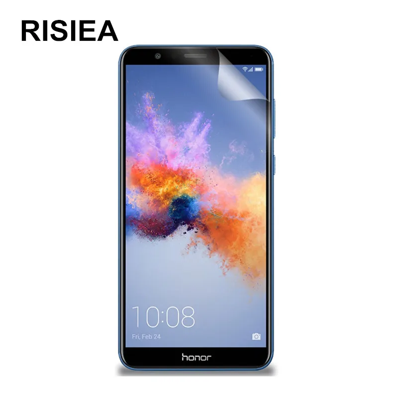 RISIEA 3 шт глянцевая прозрачная защитная пленка для экрана для huawei Honor 10 9 lite 8 pro 7 7X 6X 6C pro