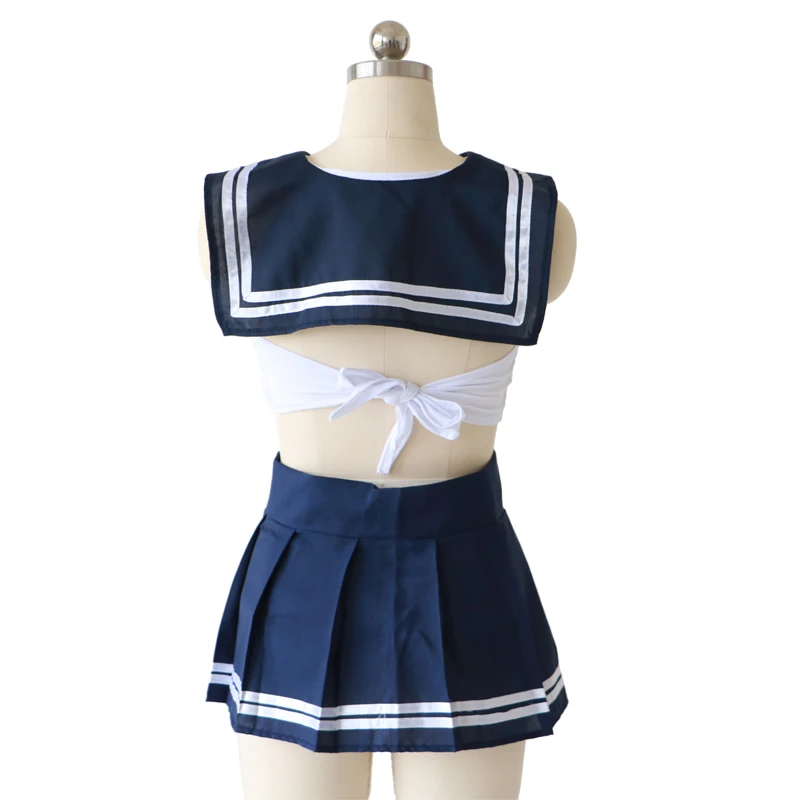 Leechee YQ142 Women Sexy Lingerie Tie Striped+Perspective Vest+Mini Skirt Cosplay Sexy Costumes Babydoll Erotic Lingerie Porn Leechee YQ142 Women Sexy Lingerie Tie Striped+Perspective Vest+Mini Skirt Cosplay Sexy Costumes Babydoll Erotic Lingerie Porn