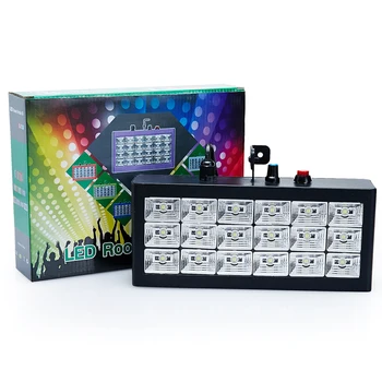 

led stage light 18RGB strobe light bar dj light colorful flash light ktv lighting equipment DMX automatic and voice control