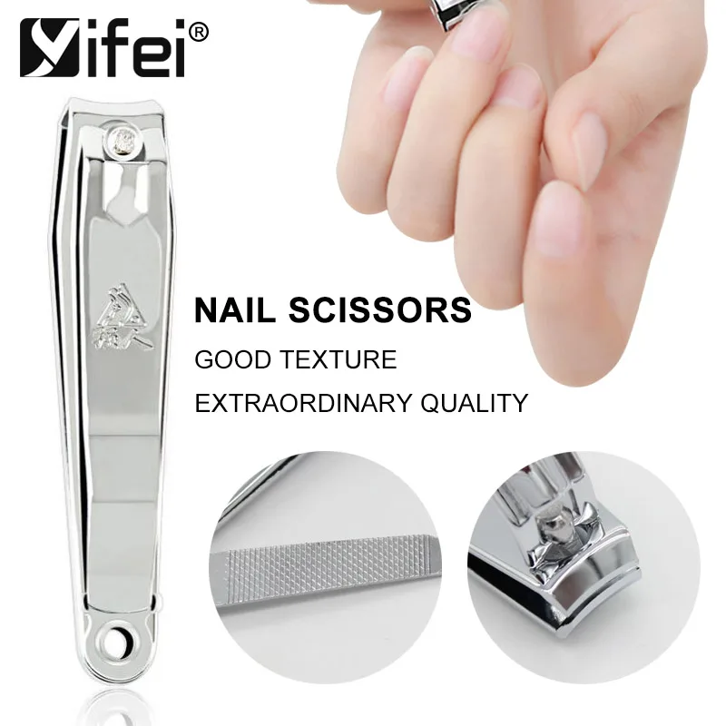 YIFEI Stainless Steel Nail Clipper Cutter Nail Professional Manicure Trimmer High Quality