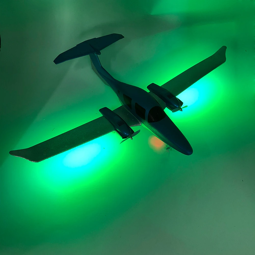 Светодиодный фонарь для самолетов EPP RC Aircraft C17 GD006 Boeing 787 2 шт светодиодный мигающий свет дистанционного игрушка аксессуары