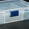 Electronic Plastic Container Box For Tools Case SMD SMT Screw Sewing PP Transparent Pink Blue Component Storage Box ► Photo 3/5