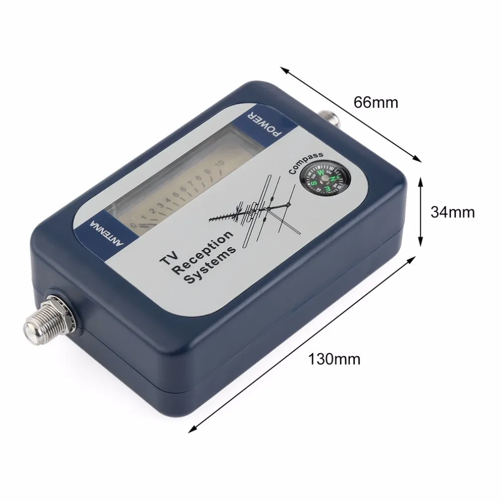 DVB-T цифровой Satfinder спутниковый ТВ-приемник цифровая антенна наземного ТВ антенна сигнал с компасом