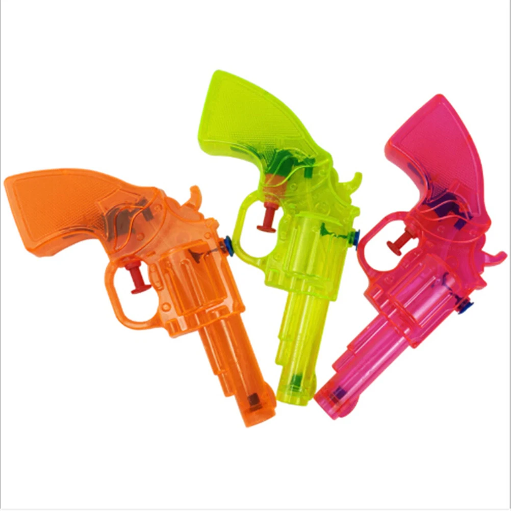 1 шт. Мини Летний детский игрушечный пистолет прозрачный пистолет с брызгающий водой летние игрушки для открытого воздуха Дети Бой пляж